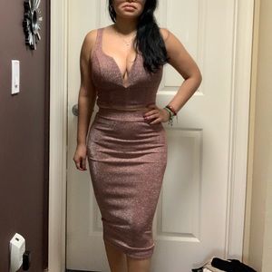 2 piece party dress